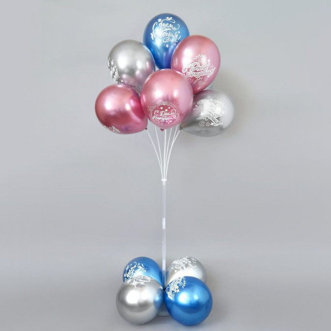 Держатель для воздушных шаров 160см, на 7 шаров, Микрос