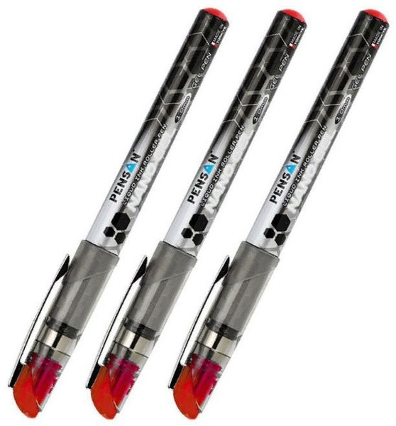 Ручка гелевая 0,7мм красная "NANO gel", PENSAN/6020к (12) Ручка гелевая 0,7мм красная "NANO gel", PENSAN/6020к (12)