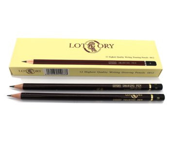 Карандаш пр.  LOTORY JY-21 (2B) круглые, деревянные, заточеные, в к/кор №6812 (12/720)