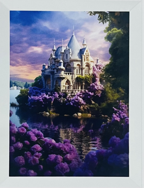 Алмазная мозаика 20 см х 30 см, JS16016, полное заполнение, ASMAR