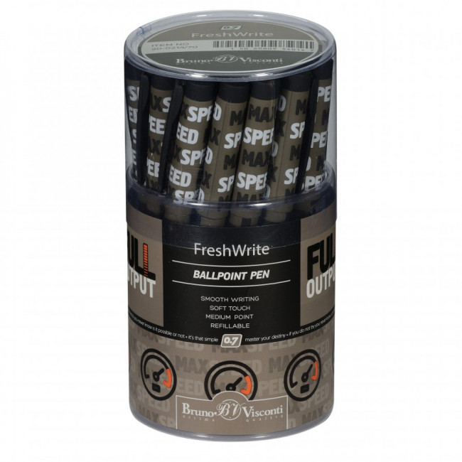 Ручка шариковая 0,7мм синяя "FreshWrite. Start-Up. Full output", BV/20-0214/70 (24)