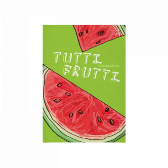 Блокнот А5 160л клетка "Fresh and Fruity", твёрдая обложка, BV/3-160-074/22 (16)