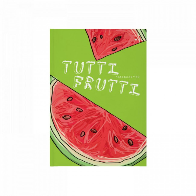 Блокнот А5 160л клетка "Fresh and Fruity", твёрдая обложка, BV/3-160-074/22 (16)