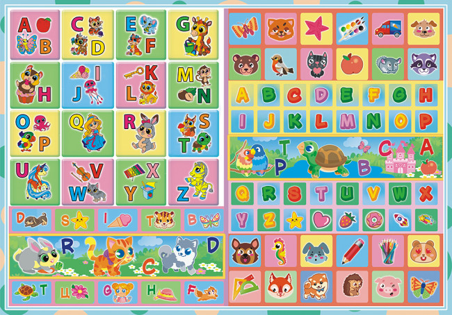 Раскраска с наклейками (А4) РН-1147