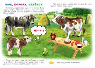 Книжка "Домашние животные " из серии "Первый учебник малыша". Формат: 17х24см 48стр, Фламинго/21450 (20)