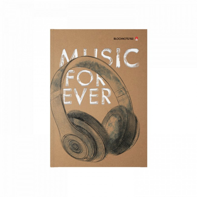 Блокнот А5 160л клетка "Music forever", твёрдая обложка, BV/3-160-074/12 (16) Блокнот А5 160л клетка "Music forever", твёрдая обложка, BV/3-160-074/12 (16)