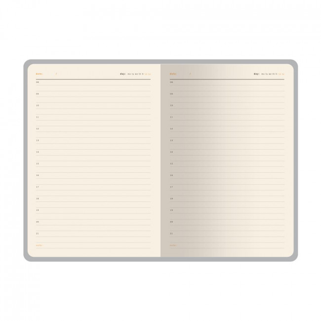 Ежедневник недатированный А5 136л "Boston", черный, BV/3-228/0 (20)