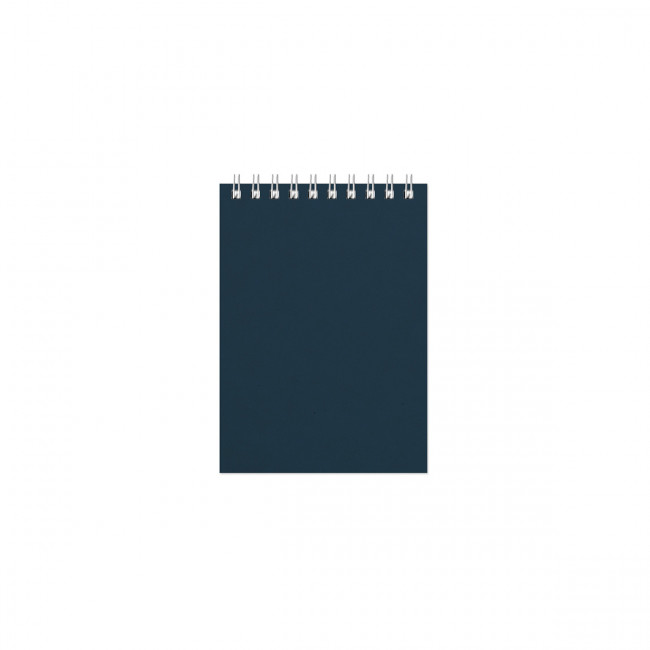 Бизнес-блокнот А6 60л клетка "Office" на гребне, синий, BV/61358 (64)