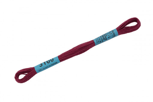 Нитки для вышивания "Gamma"    мулине  ( 3071-3172 )  100% хлопок     8 м №3100 св.вишневый