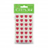 Самоклеящиеся стразы d 12мм "Сердечки", 4 вида, №83, BV/2-343/01 Самоклеящиеся стразы d 12мм "Сердечки", 4 вида, №83, BV/2-343/01