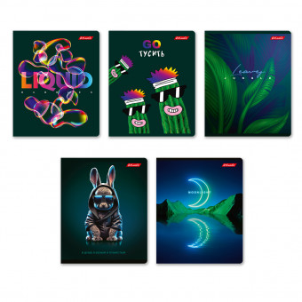 Тетрадь 48 линия "Энергия цвета" скрепка, Светоч/48ТЕТл-004 000763 (10/60)