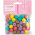 Бусины декоративные 1,4см, 30шт "Balls" пластиковые, с матовым покрытием Soft-touch, deVENTE/8001201