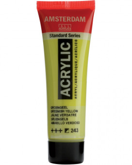 Краска акриловая Amsterdam туба 20мл №243 Желто-зеленый