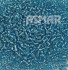 Бисер "ASMAR" размер №8, вес: 450 г, небесный, внутреннее серебрение