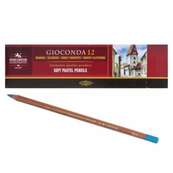 Карандаш 4,2мм пастельный "Gioconda Soft", берлинская лазурь, Koh-I-Noor/8820007001KS №026 (12) Карандаш 4,2мм пастельный "Gioconda Soft", берлинская лазурь, Koh-I-Noor/8820007001KS №026 (12)