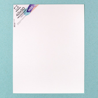 МДФ грунтованный односторонний Малевичъ, 40х50 см 334050