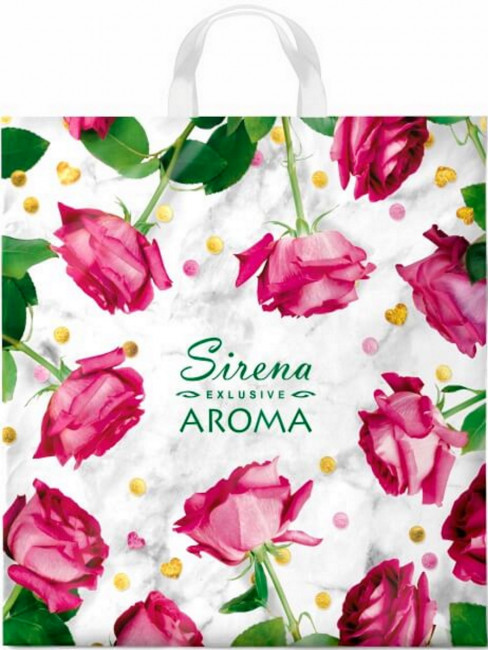 Пакет полиэтиленовый петлевой "Арома" 40*42 см., MILAND/СП-4532