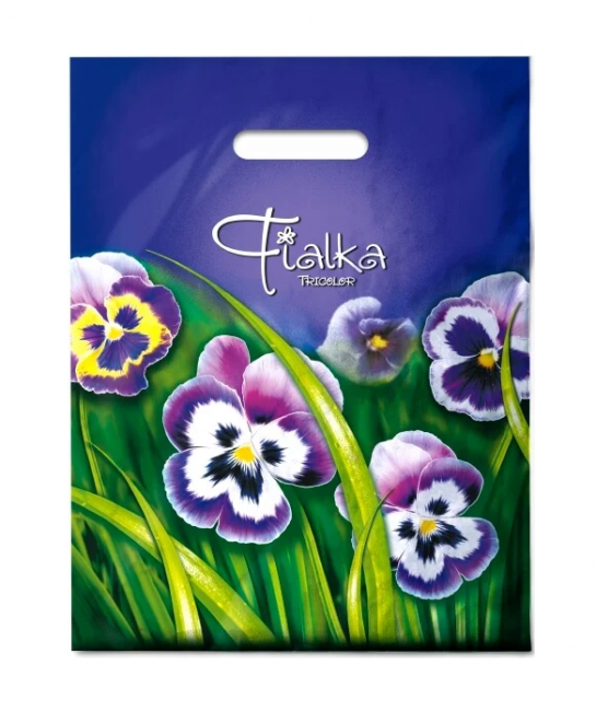Пакет 31*40 ПВД "Фиалка" с вырубной ручкой (50/500) Пакет 31*40 ПВД "Фиалка" с вырубной ручкой (50/500)