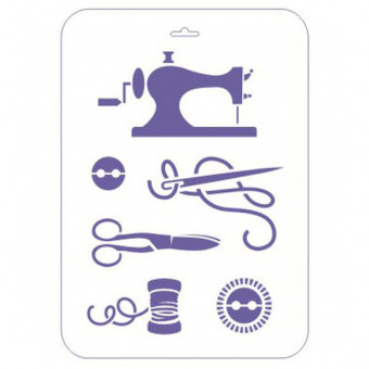 Трафарет 22 x 31см пластиковый, швейный пренадлежности, Сонет Невская палитра/13746591 Трафарет 22 x 31см пластиковый, швейный пренадлежности, Сонет Невская палитра/13746591