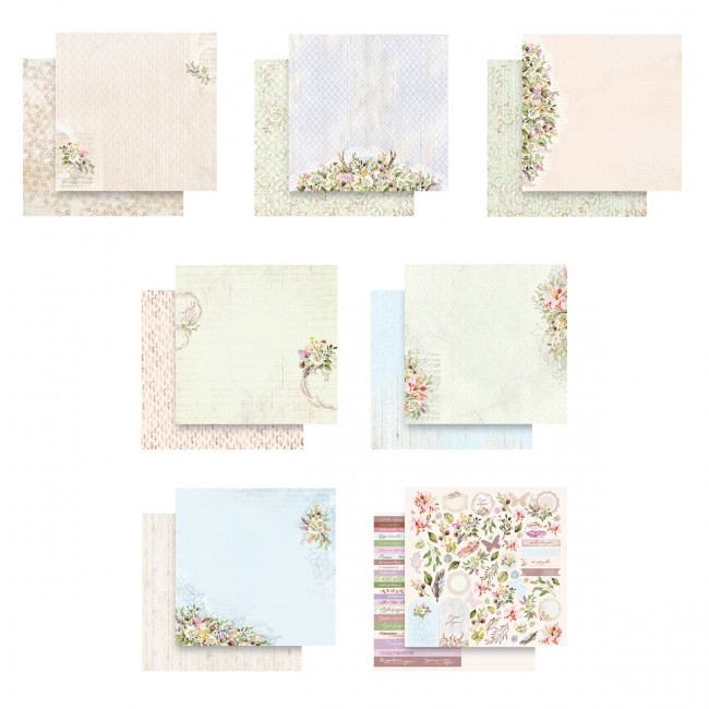 Бумага 20 x 20см 190 г/кв.м для скрапбукинга "Мелодия ветра", двусторонняя, 7л, Mr.Painter/PSR-O26 №01 Бумага 20 x 20см 190 г/кв.м для скрапбукинга "Мелодия ветра", двусторонняя, 7л, Mr.Painter/PSR-O26 №01