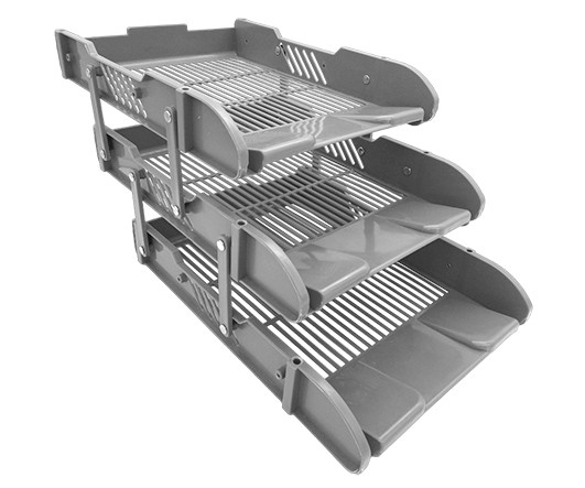 Лоток д/бумаг горизонт. DB-172 синий, 3 яруса, сетчатый, пластик, раздвижной (1/24) Лоток д/бумаг горизонт. DB-172 синий, 3 яруса, сетчатый, пластик, раздвижной (1/24)
