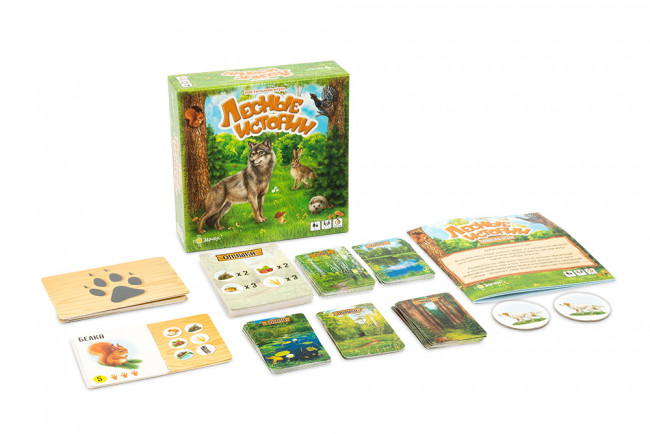 Игра настольная "Эврикус"   "Лесные истории"   BG-11016 .
