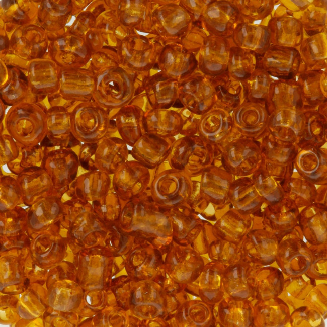 Бисер "Zlatka" GR 08/0 (0001-0021А) 10 г №0002C янтарный