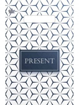 Пакет вырубной Презент стиль (30*20 см.) н00229623 (100)