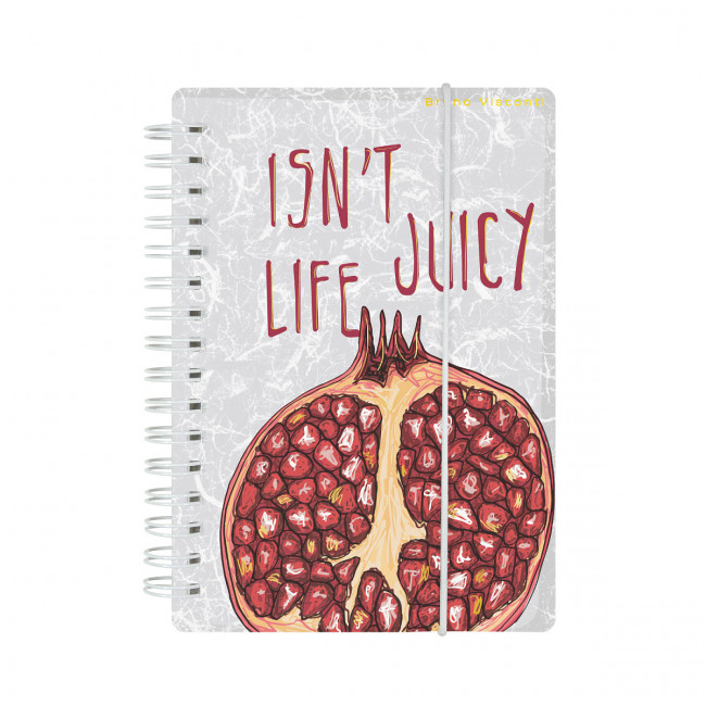 Блокнот А6 80л клетка "Cute Journal Mini. Juicy Life. Гранат", на гребне, BV/3-575/07 (24) Блокнот А6 80л клетка "Cute Journal Mini. Juicy Life. Гранат", на гребне, BV/3-575/07 (24)