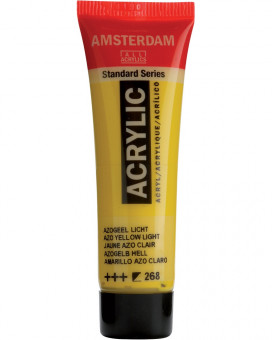 Краска акриловая Amsterdam туба 20мл №268 Желтый светлый АЗО