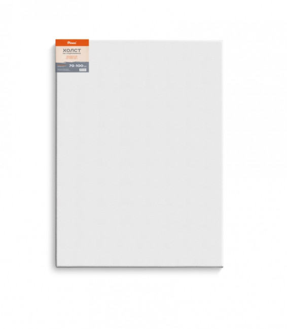 Холст 70х100см на подрамнике, 100% хлопок. 380г/м2, Pinax/20.70100