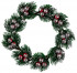 Декоративный венок 18см с ягодами, №01, 1шт, Blumentag/WDD-08