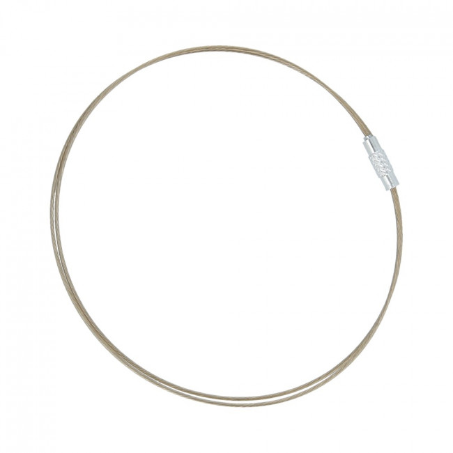 Основание для колье 50см, №03, св.золото, Zlatka/KS-050 №03