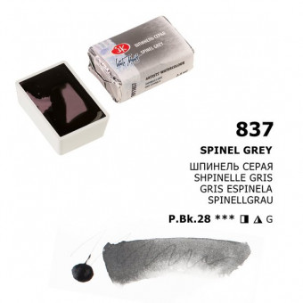 Белые ночи акварель кювета 2,5 мл Шпинель серая, 1911837