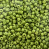 Бисер "ASMAR" размер №8, вес: 450 г, салатовый глянцевый, непрозрачный
