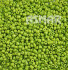 Бисер "ASMAR" размер №8, вес: 450 г, салатовый глянцевый, непрозрачный
