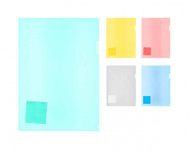 Папка-уголок А4 180мкр, серый, Premier Expert Complete/EC210300015 (20) Папка-уголок А4 180мкр, серый, Premier Expert Complete/EC210300015 (20)