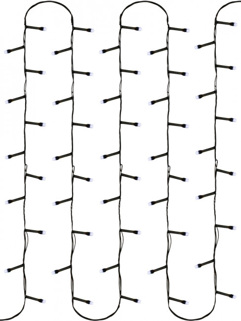 Гирлянда метражная 10 м, 100 ламп, хол.. бел. свет, темная нить, 8 режимов MILAND/НУ-9727 Гирлянда метражная 10 м, 100 ламп, хол.. бел. свет, темная нить, 8 режимов MILAND/НУ-9727