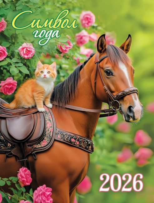 Календарь на магните 2026г "Верные друзья", КМО-26-008 (10)