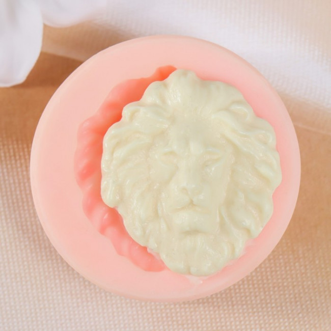 Молд силикон "Лев" 3,8х4,5 см  МИКС 7778738