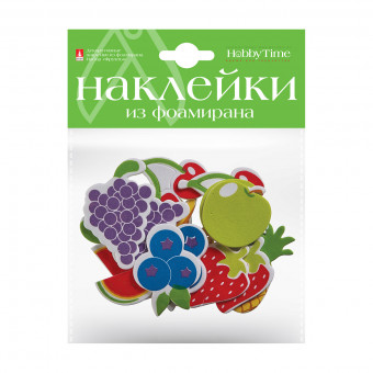 Декоративные наклейки из фоамирана "Фрукты" №14, BV/2-546/10