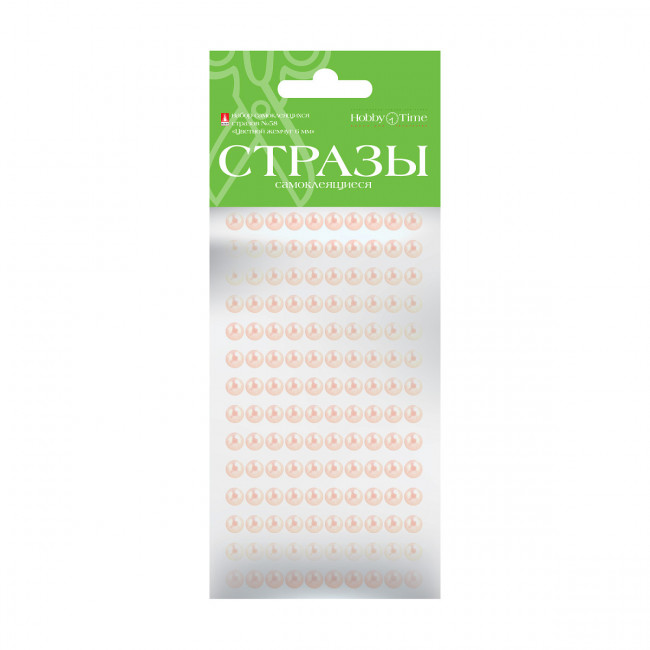 Самоклеящиеся стразы d 6мм "Цветной жемчуг", №58, BV/2-118/06 Самоклеящиеся стразы d 6мм "Цветной жемчуг", №58, BV/2-118/06