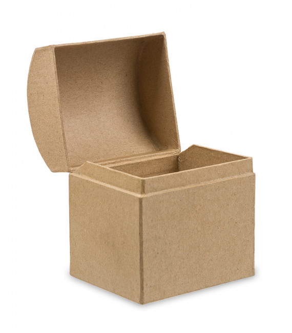 Заготовка 7 х 8 х 9см "Шкатулка" из папье-маше, для декорирования, Love2art/PAM-138