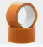 Клейкая лента (скотч) 48мм*50 МЕТРОВ*43мкм оранжевая  (72)