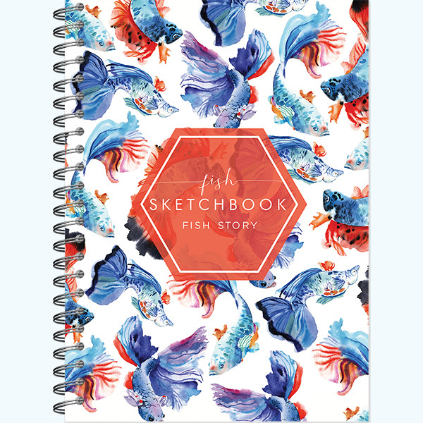 Блокнот для зарисовок А5 60л "Акварельные истории 2" гребень, Полином/3125 (10) Блокнот для зарисовок А5 60л "Акварельные истории 2" гребень, Полином/3125 (10)