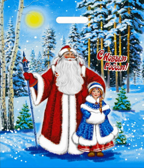 Пакет ПВД (40*50) 80 мкм "Сказка" НГ4050Ск (50)