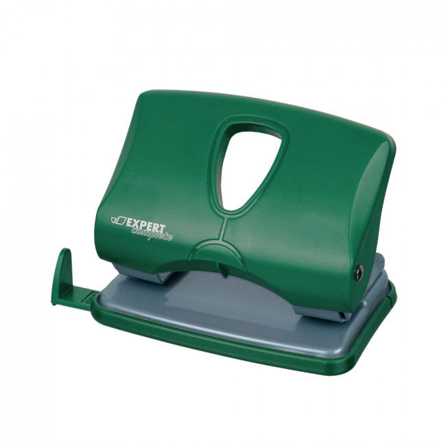 Дырокол пластиковый 20л Expert Complete, ECPH-01, 03- зеленый/green (6)