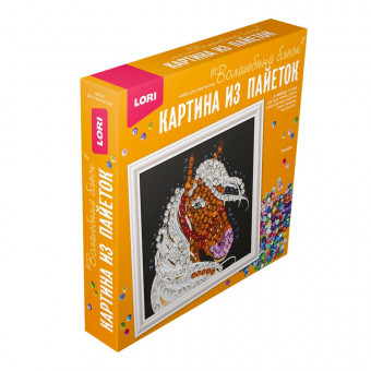 Картина из пайеток "Лошадь" 20*20 см , LORI/Ап-052 (8)