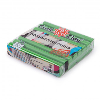 Полимерная глина 52г, 1071 весенний зелёный, Craft&Clay/CCH 1071