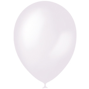 Шар5'' перламутр белый, 50 шт, БК Микрос